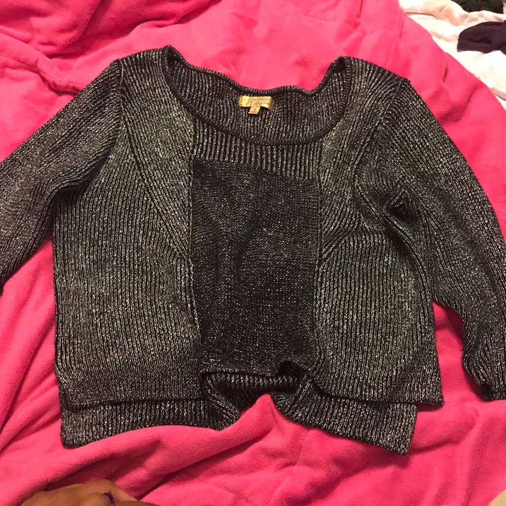 Vera wang crop top